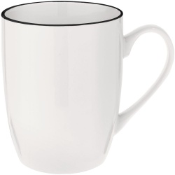 PS2203156476 Molti. Кружка Simmy, белая с черным