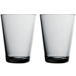 PS2013149 Iittala. Набор больших стаканов Kartio, серый