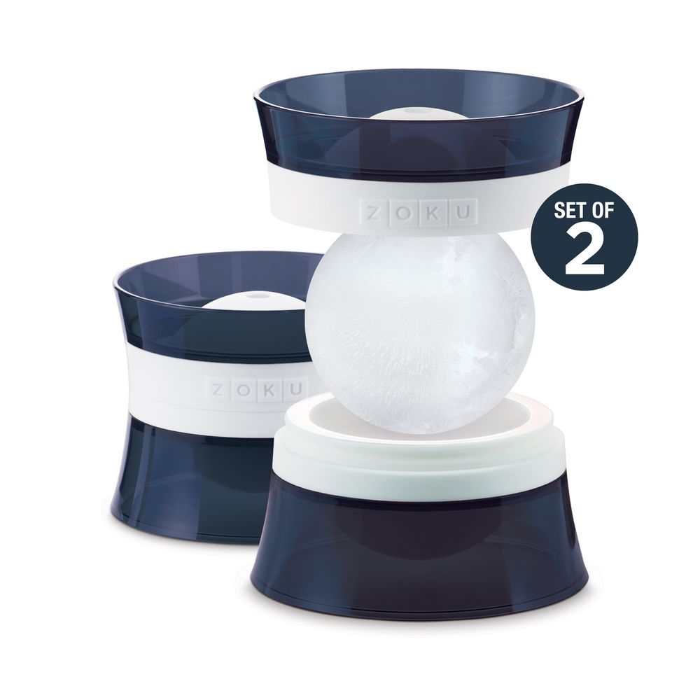 PS2102088861 Zoku. Форма для льда Ice Ball, черная