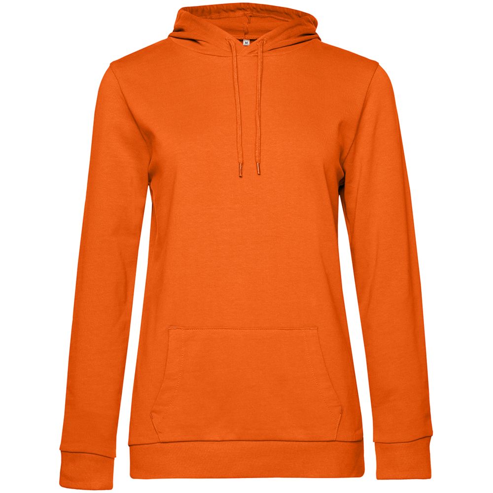 PS2102084434 BNC. Толстовка с капюшоном женская Hoodie, оранжевая