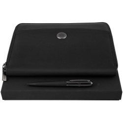 PS2102090934 Hugo Boss. Набор Contour: папка с блокнотом А5 и ручка