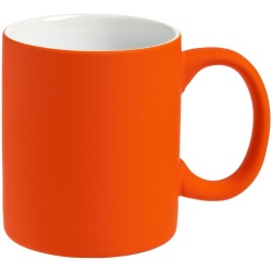 PS2010188 Кружка Sippy c покрытием софт-тач, оранжевая