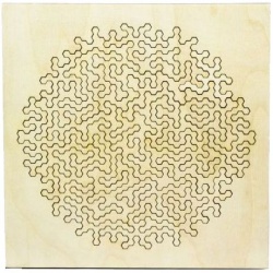 PS2012464 Abedyabka. Фрактальный пазл Puzzliki Asterisk Medium, 29 деталей