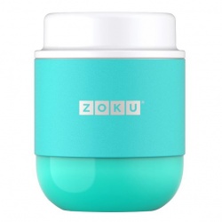 PS2102088795 Zoku. Вакуумный контейнер Neat Stack, малый, бирюзовый