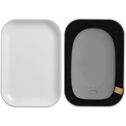 PS2006106 Аккумулятор с беспроводной зарядкой Pebble Wireless 9000 мАч, серый