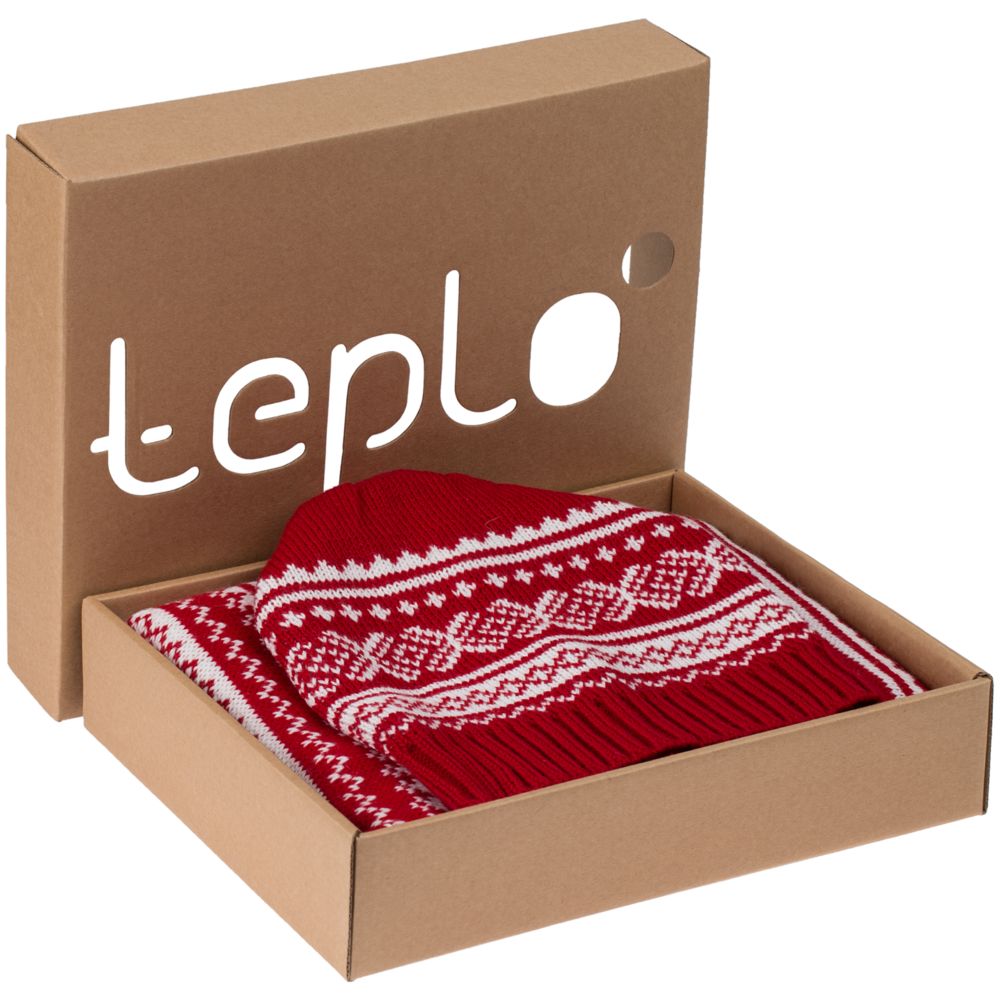 PS2102090598 teplo. Набор Lambient, красный с белым