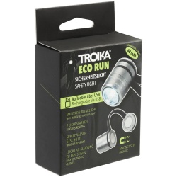 PS2003105 Troika. Фонарик Eсо Run, серебристый