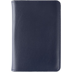 PS220413669 сделано в России. Обложка для паспорта Signature, синяя с голубым