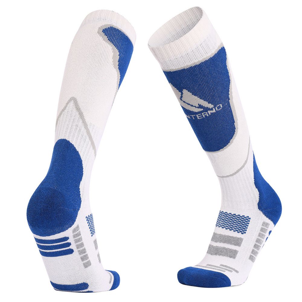 PS24082311154 Monterno. Термоноски высокие Monterno Sport, белые с синим