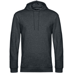 PS2102084331 BNC. Толстовка с капюшоном унисекс Hoodie, серый меланж (антрацит)
