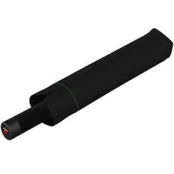 PS2203156250 Knirps. Складной зонт U.090, черный с неоново-зеленым