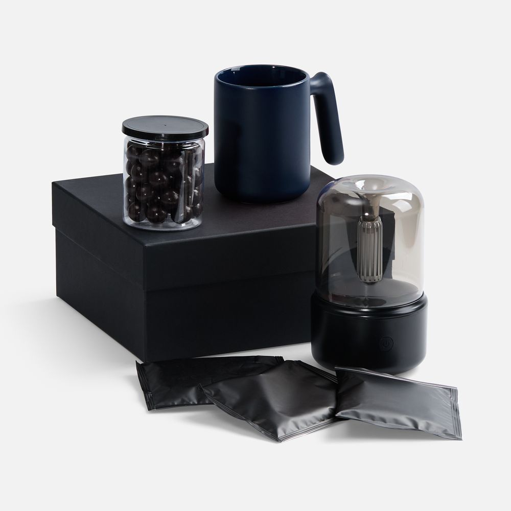 PS1710254887 Набор &laquo;Микроклимат&raquo;, черный с синим