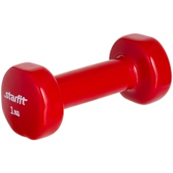 PS2005187 Starfit. Гантель Heracles 1 кг, красная