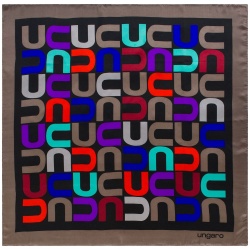 PS2102085920 Ungaro. Платок Monogramma Silk