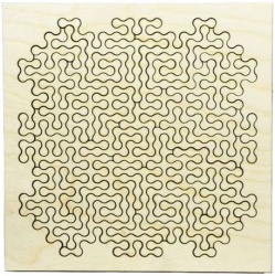 PS2012470 Abedyabka. Фрактальный пазл Puzzliki Ring Medium, 27 деталей