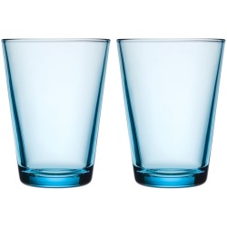 PS2013150 Iittala. Набор больших стаканов Kartio, голубой
