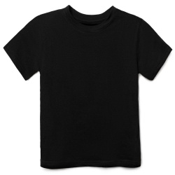 PS2203154164 T-Bolka. Футболка детская T-bolka Fit Kids черная, на рост 96-104 см (4 года)