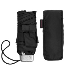 PS2008911 Samsonite. Складной зонт Alu Drop S, 5 сложений, механический, черный