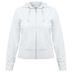 PS183070642 BNC. Толстовка женская Hooded Full Zip белая, размер XS