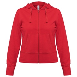 PS183070652 BNC. Толстовка женская Hooded Full Zip красная, размер L
