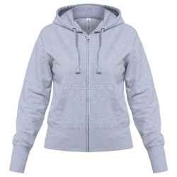 PS183070666 BNC. Толстовка женская Hooded Full Zip серый меланж, размер XL