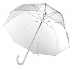 PS1UM-CLR1 Прозрачный зонт-трость Clear