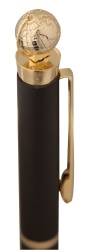 PS15B-BRN9 Rezolution. Ручка шариковая Globe Golden Top