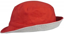 PS1TX-RED14 Unit. Панама Unit Summer двусторонняя, красная с серым