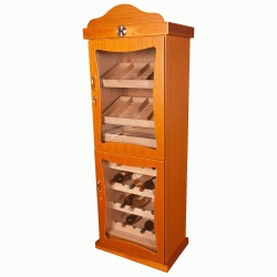 PSHG-BRN24 House Design. Шкаф для вина и сигар Teak