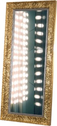 PSHG-GLD8 Salvadore. Зеркало Classic, в золотистой раме