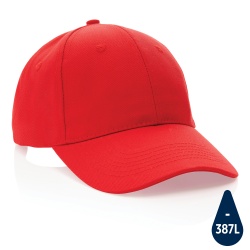 XI220328423 XD Collection. Бейсболка Impact из переработанного хлопка AWARE™, 6 клиньев, 280 г/м2
