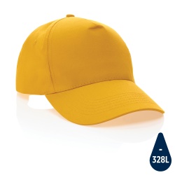 XI220328435 XD Collection. Бейсболка Impact из переработанного хлопка AWARE™, 5 клиньев, 190 г/м2