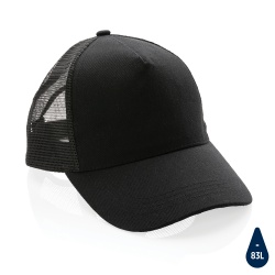 XI220328250 XD Collection. Бейсболка Impact c сеткой из переработанного хлопка AWARE™, 5 клиньев, 190 г