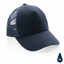 XI220328258 XD Collection. Бейсболка Impact c сеткой из переработанного хлопка AWARE™, 5 клиньев, 190 г
