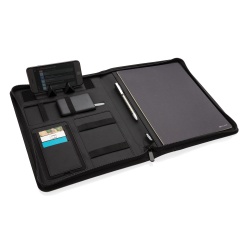 XI220328786 XD Xclusive. Органайзер Air из RPET с функцией беспроводной зарядки, 5 Вт, А4