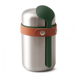 DF200601136 Black+Blum. Термос  для горячего food flask оливковый