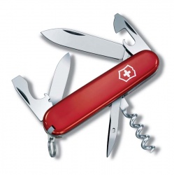 VX18N-RED8 Victorinox Tourist. Нож перочинный VICTORINOX Tourist, 84 мм, 12 функций, красный