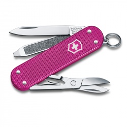 GR210919175 Victorinox. Нож-брелок VICTORINOX Classic SD Alox Colors "Flamingo Party", 58 мм, 5 функций, лиловый