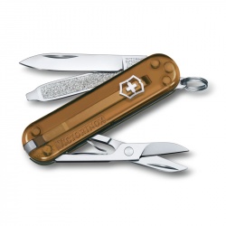 GR210919182 Victorinox Classic SD. Нож-брелок VICTORINOX Classic SD Colors "Chocolate Fudge", 58 мм, 7 функций, карамельный