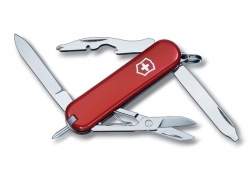 VX2N-RED7 Victorinox Manager. Нож-брелок VICTORINOX Manager, 58 мм, 10 функций, красный