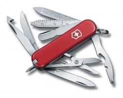 VX2N-RED12 Victorinox Mini Champ. Нож-брелок VICTORINOX Mini Champ, 58 мм, 17 функций, красный