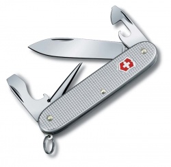 GR1711131041 Victorinox Pioneer. Нож перочинный VICTORINOX Pioneer, 93 мм, 8 функций, алюминиевая рукоять, серебристый