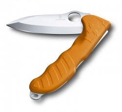 VX200512134 Victorinox Hunter. Нож охотника VICTORINOX Hunter Pro M 130 мм, 2 функции, с фиксатором лезвия, оранжевый