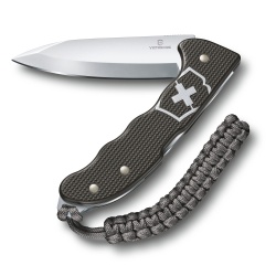 VX23030622 Victorinox Hunter Pro. Нож охотника VICTORINOX Hunter Pro Alox LE 2022 130 мм, 4 функции, с фиксатором лезвия, серый