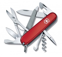 VX19N-RED19 Victorinox Mountaineer. Нож перочинный VICTORINOX Mountaineer, 91 мм, 18 функций, красный