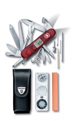 GR171113951 Victorinox Expedition Kit. Набор VICTORINOX Expedition Kit: нож, чехол, линейка, компас, лупа, термометр, уровень, точилка