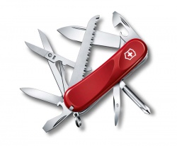 VX31N-RED12 Victorinox Evolution. Нож перочинный VICTORINOX Evolution 18, 85 мм, 15 функций, красный