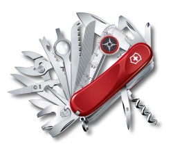 GR1711131018 Victorinox Evolution. Нож перочинный VICTORINOX Evolution S54, 85 мм, 32 функции, с фиксатором лезвия, красный