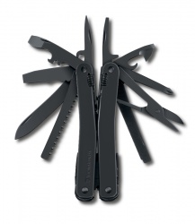 GR171113884 Victorinox SwissTool. Мультитул VICTORINOX SwissTool Spirit XBS, 105 мм, 27 функций, чёрный, в нейлоновом чехле