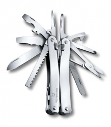 GR171113883 Victorinox SwissTool. Мультитул VICTORINOX SwissTool Spirit X, 105 мм, 26 функций, в кожаном чехле